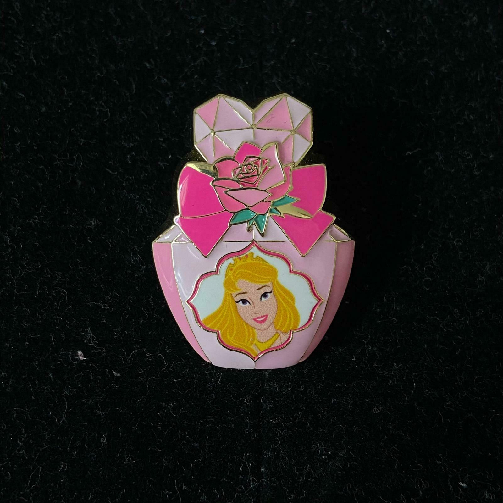 Hkdl Disney 2021 Princess Fragrance Bottle Sleeping Beauty Aurora Pin(set Lot)