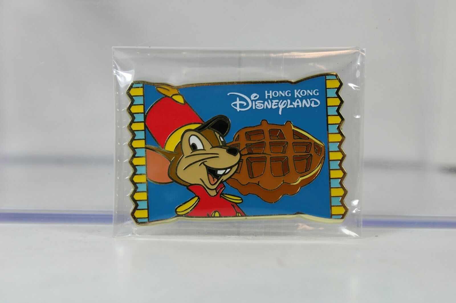 Disney Hkdl Hong Kong Disneyland Pin Trading Carnival Snack Timothy Mouse